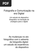 Fotografia e Comunicação na era Digital