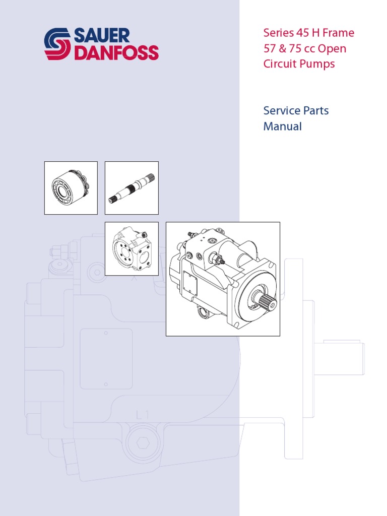 Sauer Danfoss Pumps Parts Manual