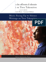 Borio -Takemitsu: Musica che affronta il silenzio