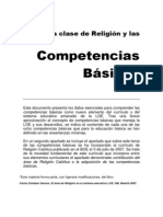 Clase Religion Competencias