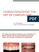 The Art of Characterization in Dental Restorations