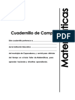 Cuadernillo Matematicas Vol 3 CTA 2006