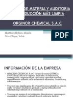 Auditoria de Producción Más Limpia