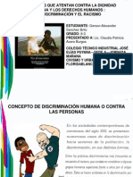 Situacionesqueatentancontraladignidadhumanaylosderechoshumanos 130512123622 Phpapp02