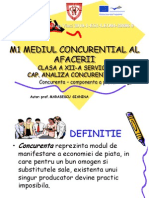 Mediul Concurential Clasa A XII A