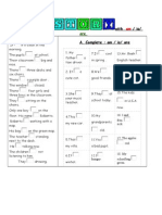 Complete The With / Is/ A. Complete: Am / Is/ Are