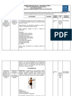 Ficha de Capacidad Aerobica, Acondicionamiento Estudiantes