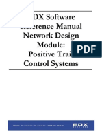 EDX Software Reference Manual Network Design Positive Train Control Systems