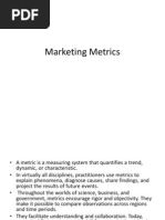 Marketing Metrics