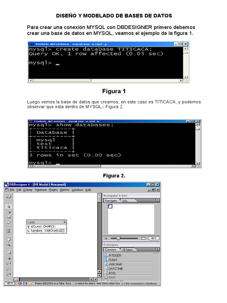 Sincronizacion Dbdesigner y Mysql | PDF