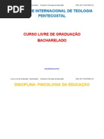 disciplina-Psicologia da Educação