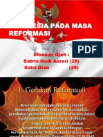 Indonesia Pada Masa Reformasi