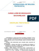 Disciplina Pentateuco