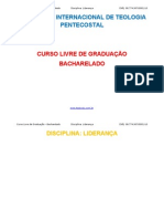 Disciplina Liderança