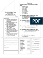Zanetti Photo Order Form '12 PDF