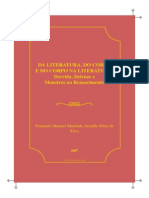 Da Literatura, Do Corpo e Do Corpo Na Literatura - Derrida, Deleuze e Mostros No Renascimento