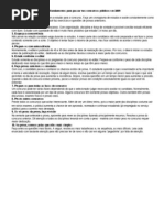 10 Mandamentos Dos Estudos