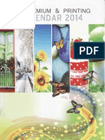 RSPP 2014 Calendar Printing Catalogue