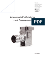 A Journalists' Guide to Local Government in New Zealand