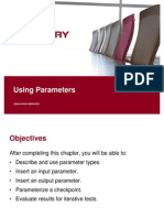 Using Parameters: Education Services