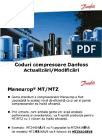 Modificari Coduri Compresoare Danfoss