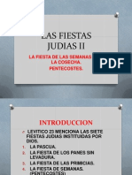 Las Fiestas Judias II Pentecostes