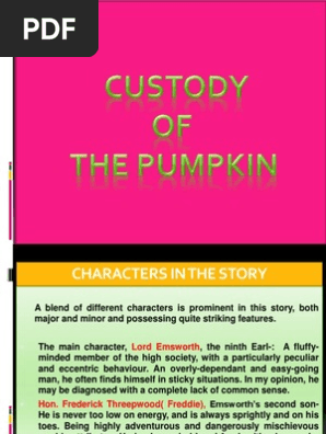 Custody of Pumpkin