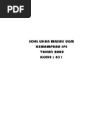 Download Soal Utul Ugm 2005 Ips 831 by Riessa Apriya SN175900478 doc pdf