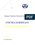 Uniunea Europeana - Origine, Evolutii, Perspective