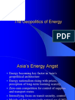 Geopolitics of Energy