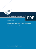 Gaussian Loop- and Pólya Processes- A Point Process Approach 