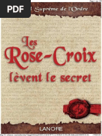 Les Rose-Croix lèvent le secret