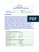 State Profile of Grpund Water