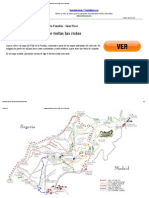 Mapa conjunto de rutas Fuenfría