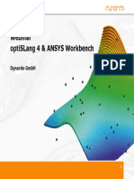 Webinar OptiSLang4 Ansys WB