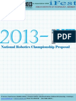 RoboFeast 2013 IIT Roorkee Proposal