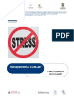 Curs Managementul Stresului - Nivel Executiv PDF