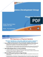 Cirasino PSDG Program Updates