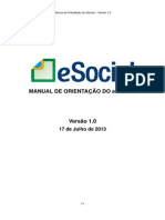 Manual Leiaute eSocial _ Versao 1.0