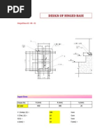 Design of Hinged Base r3 22, Mar. 2011