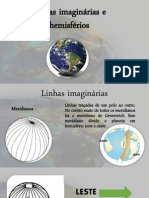 Linhas imaginárias e hemisférios