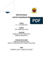 Kertas Kerja Keceriaan PDK