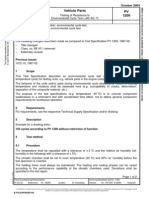 PV 1200 (2004) Environmental Cycle Test (+80/-40C)