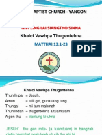 Tedim Baptist Church - Yangon: Nipi Zing Lai Siangtho Sinna