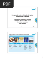 Comparativo Acucar Cana Beterraba
