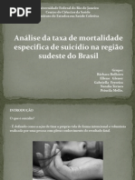 suicídio região sudeste