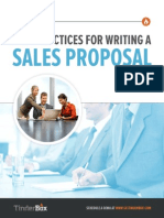 Best Practices for Writing a Sales Proposal