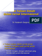 Format Tulisan Ilmiah