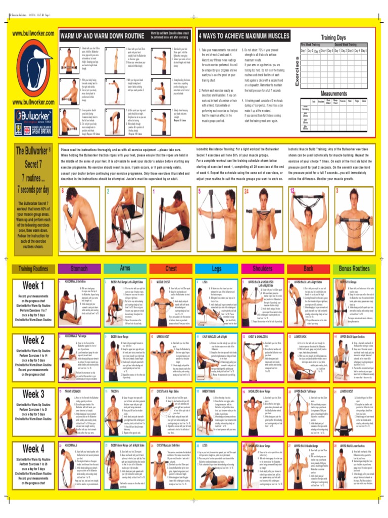 Bullworker Wallchart 2006 | PDF | Business