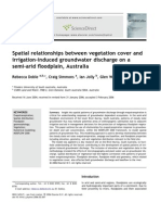 Doble R Et Al 2006 Spatial Relationships Between Vegetation Cover and Irrigation